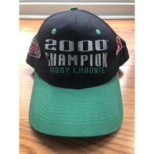 Vintage 2000 Bobby Labonte‎ #18 Champion Competitors View Racing Snapback Hat